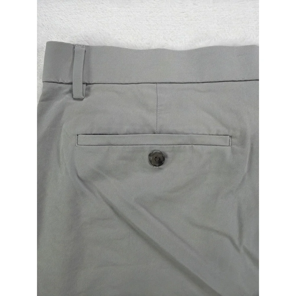 Banana Republic Core Temp Performance Cotton Blend Gray Men's 36